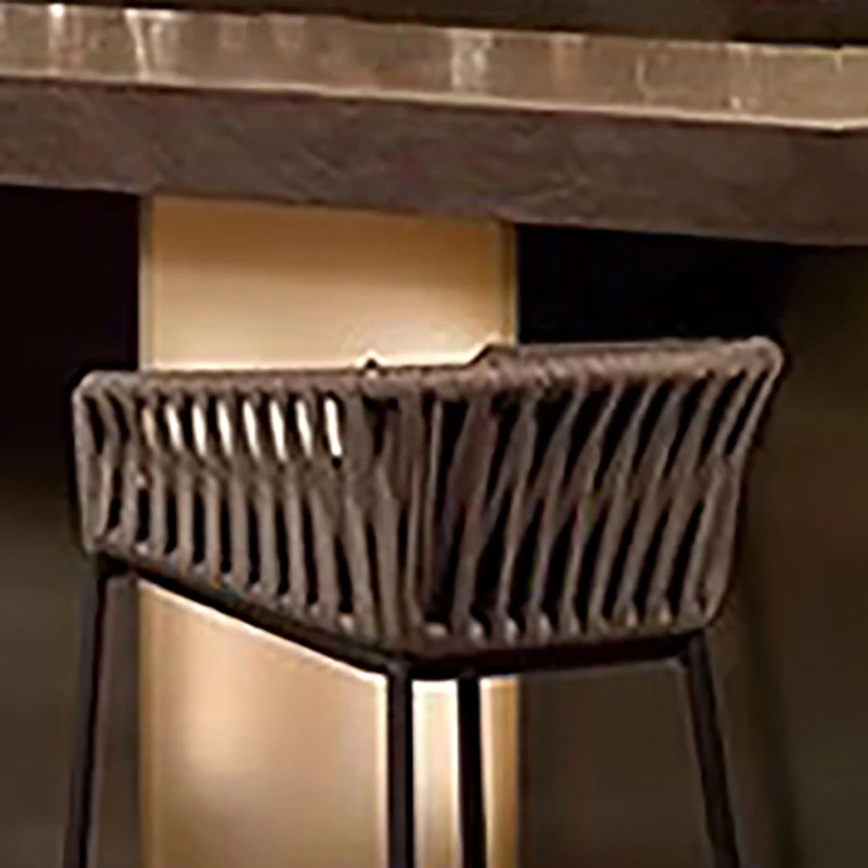 Минималистичный барный стул премиум-класса современный удобный винтажный