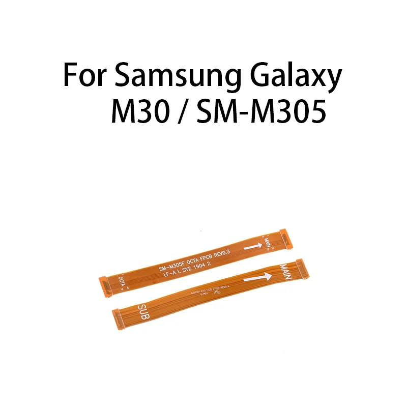 (SUB / OCTA) материнская плата с разъемом ЖК гибкий кабель для Samsung Galaxy M30 / SM-M305
