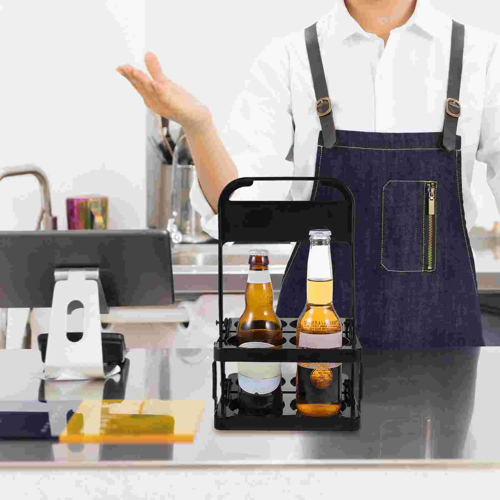 Пивная корзина подставка для бутылок держатель напитков KTV многоразовые