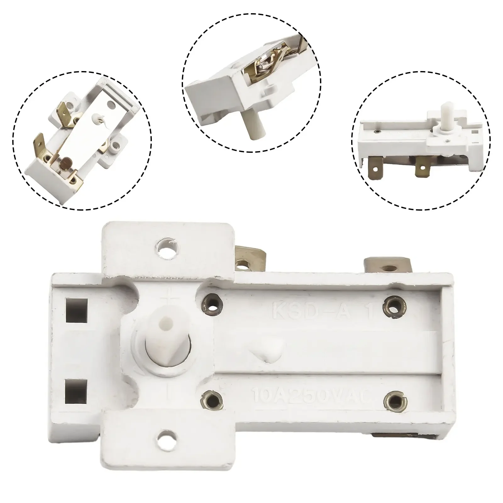 1 шт. Электрический нагреватель термостат 250V1 6A переключатель контроля