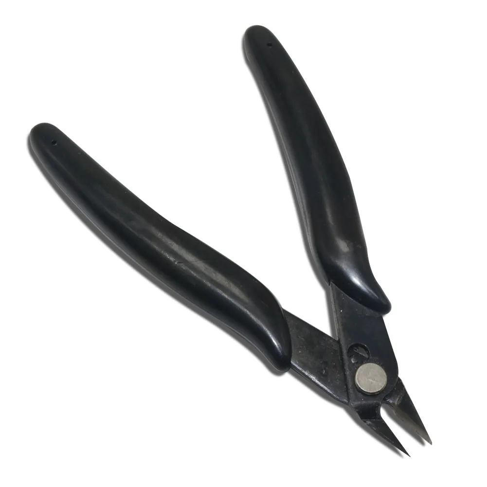 Синий/красный резак для проводов 170, триммер «сделай сам» для диагональной боковой резки, стандартные красные, синие плоскогубцы, ручной мини-триммер