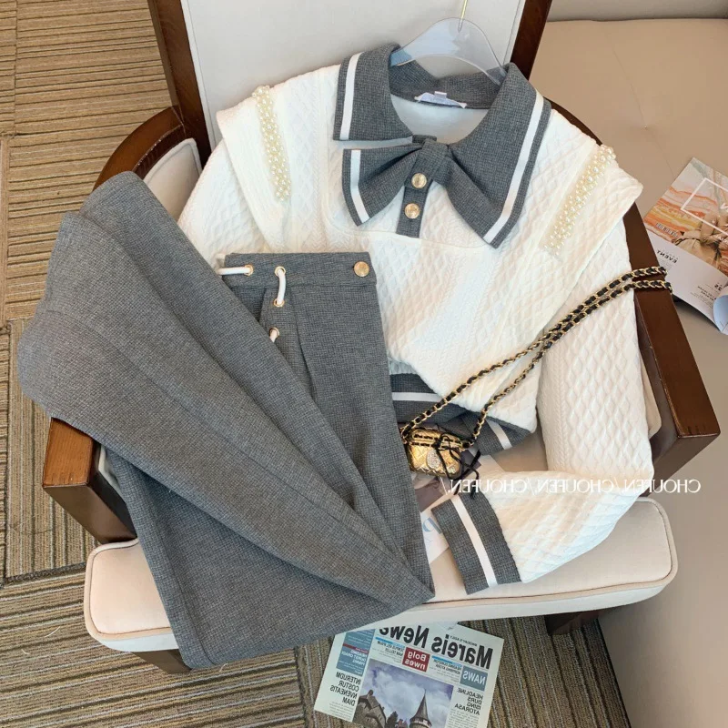 Женский спортивный костюм из двух предметов Повседневная Толстовка с капюшоном