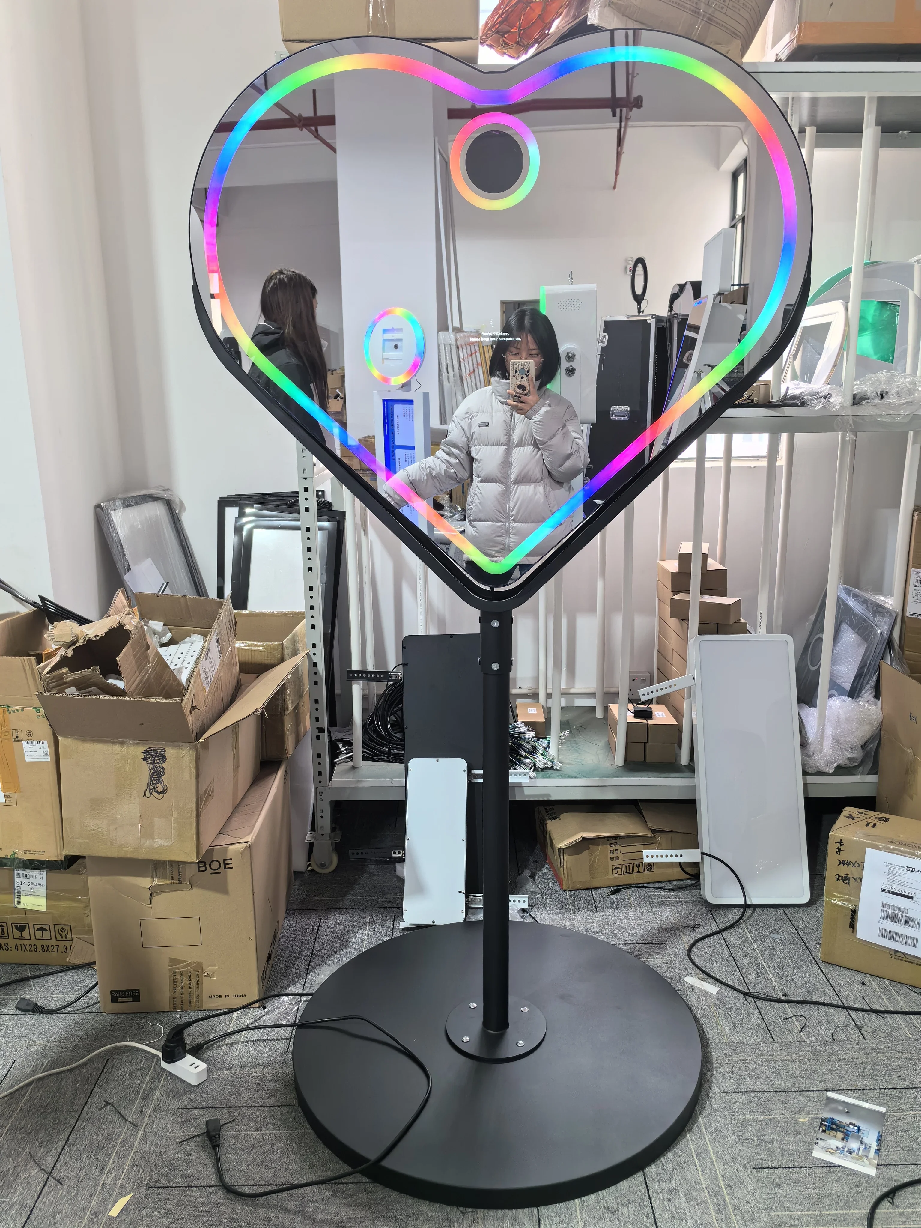 Портативное волшебное зеркало для селфи