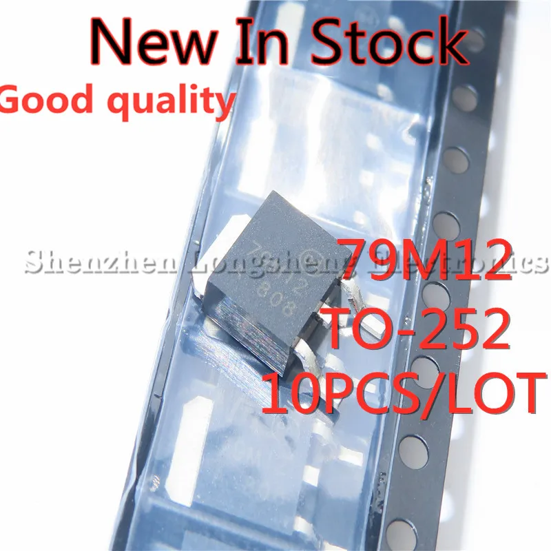 10 шт./лот L79M12CDT 79M12 TO-252 SMD регулятор IC трехклеммный трубки Новинка | Электронные