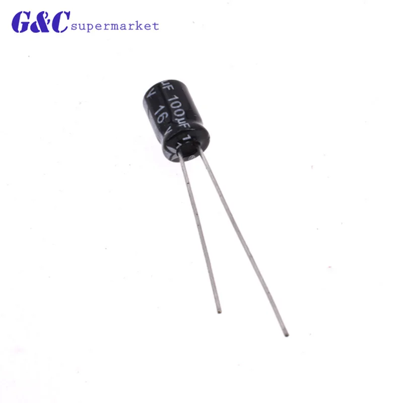

50 шт., 100uF 16V 105 Φ 5x7 мм