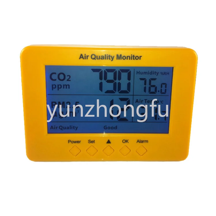 

PM2.5+CO2 Air Quality Monitor