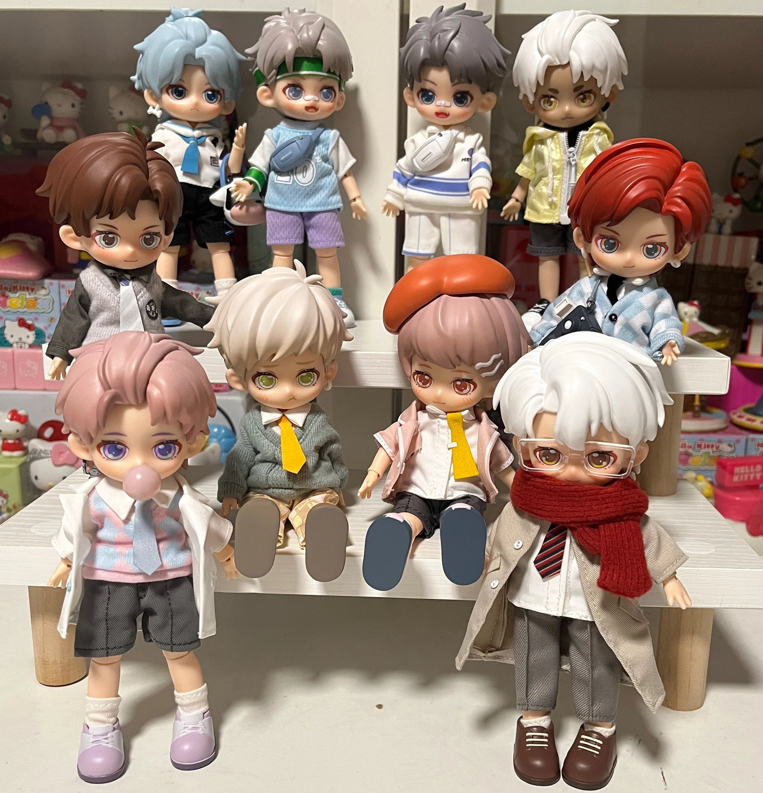 Оригинальный Teennar Peetsoon мужская серия одноклассника слепая коробка 12-точечная