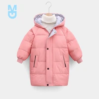 new childrens coat winter teenage baby boys girls cotton padded parka coats thicken warm long jackets toddler kids outerw
