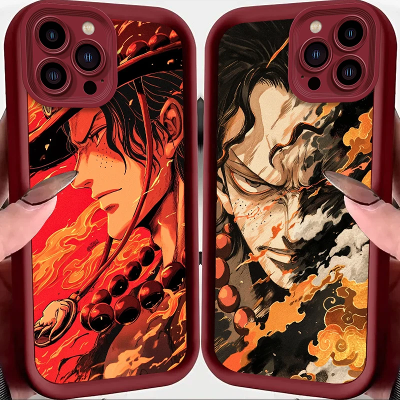 Trend Zoro One Piece Luffys Art Hot для Apple iPhone 16 15 14 13 12 11 XR XS X Pro Max Plus Eye Ladder Чехол телефона Мягкий