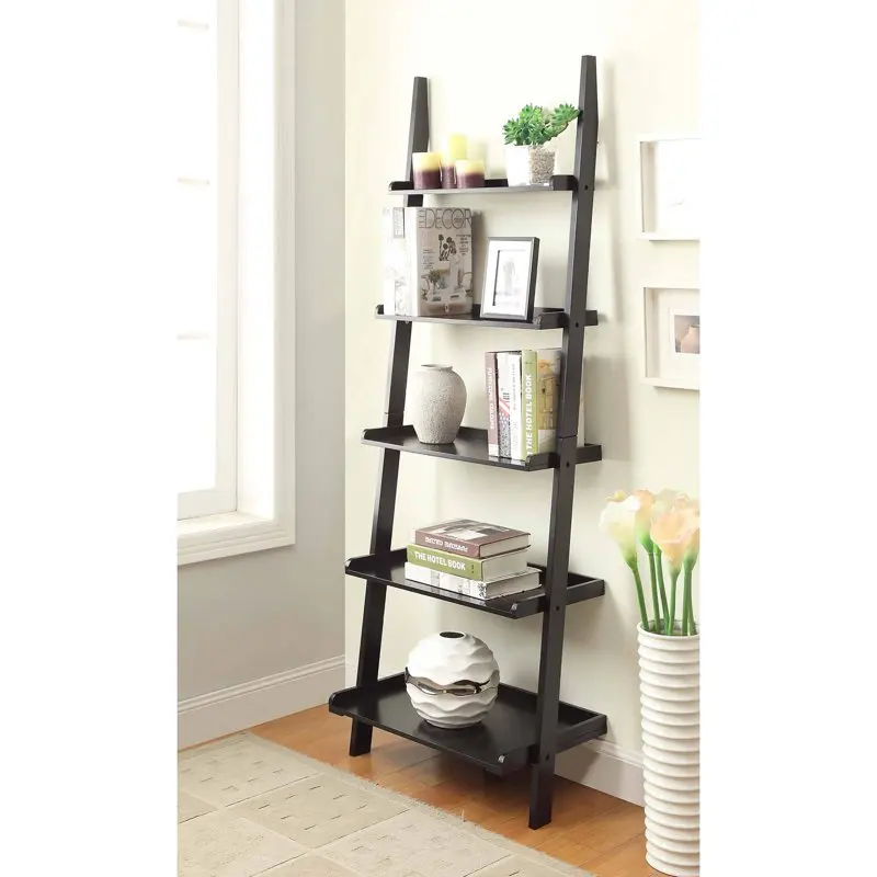 

Bookshelf Ladder, Black