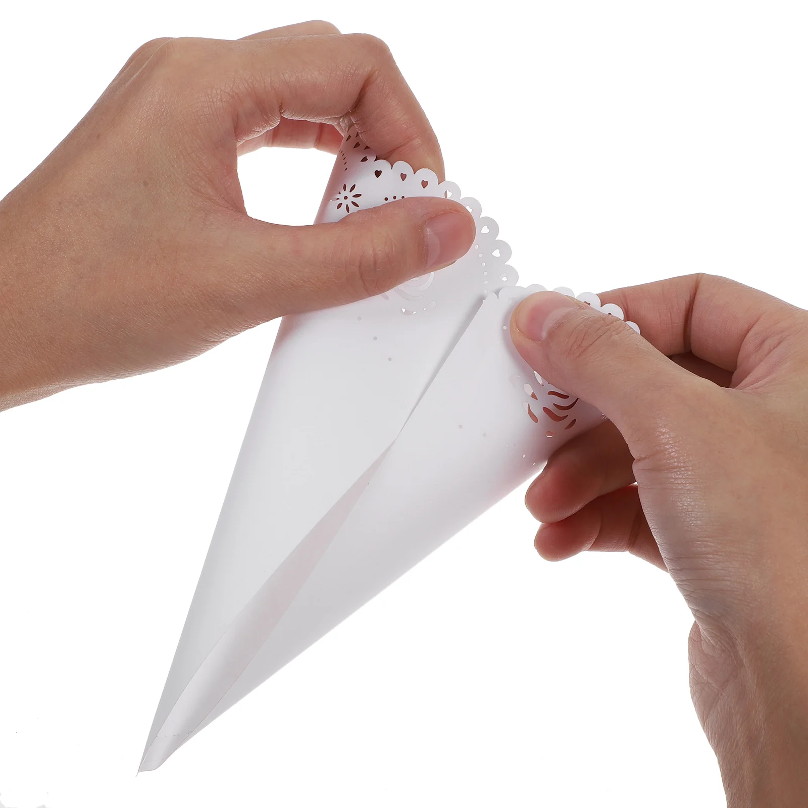 20 шт. пакеты для бросания лепестков поднос украшения держатели конфетти бумажные