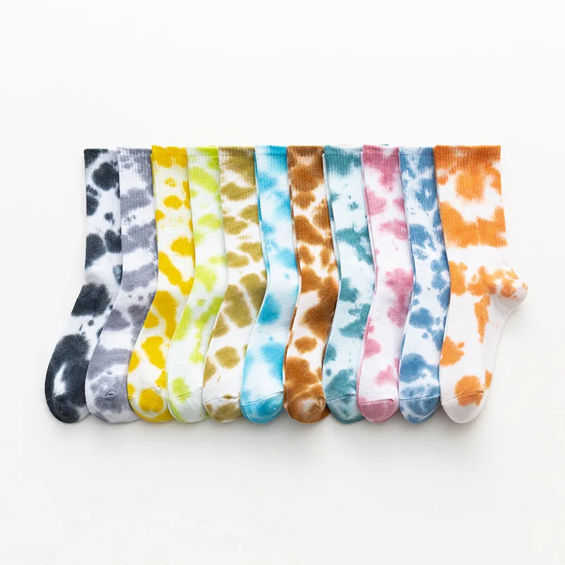 

Носки средней длины в Корейском стиле, персонализированные спортивные носки для колледжа с модным брендовым дизайном