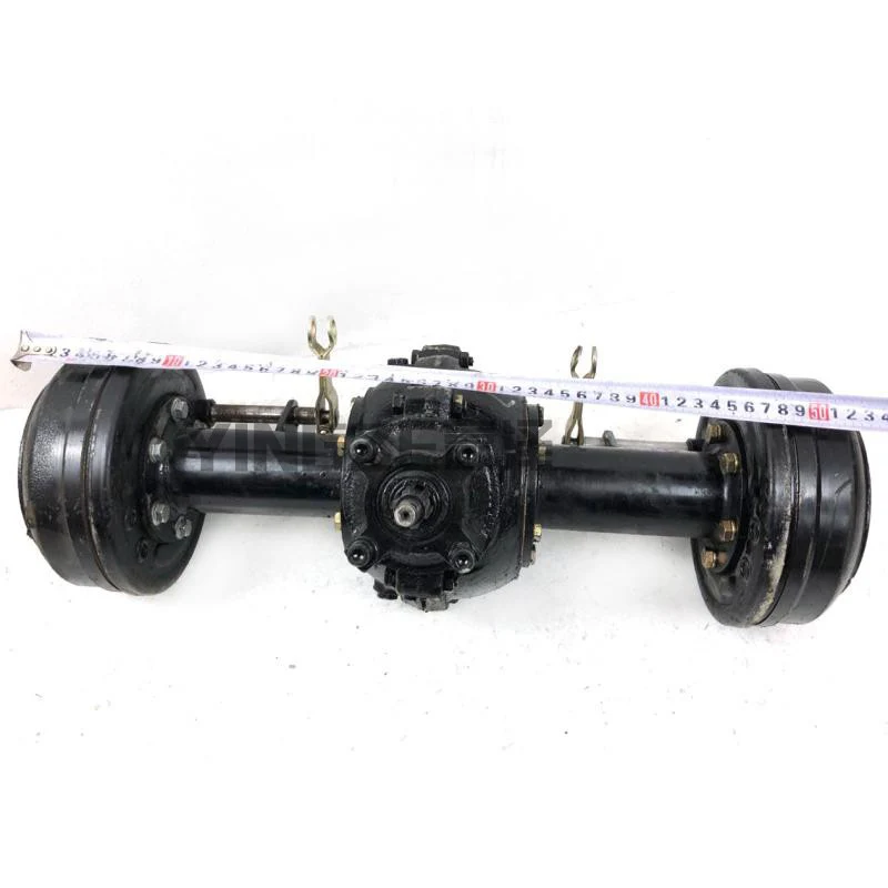 

DIY Four Wheel Go kart 150 200 250ccATV UTV Buggy Quad Transmission Drum Brake 52CM Rear Axle With Differential