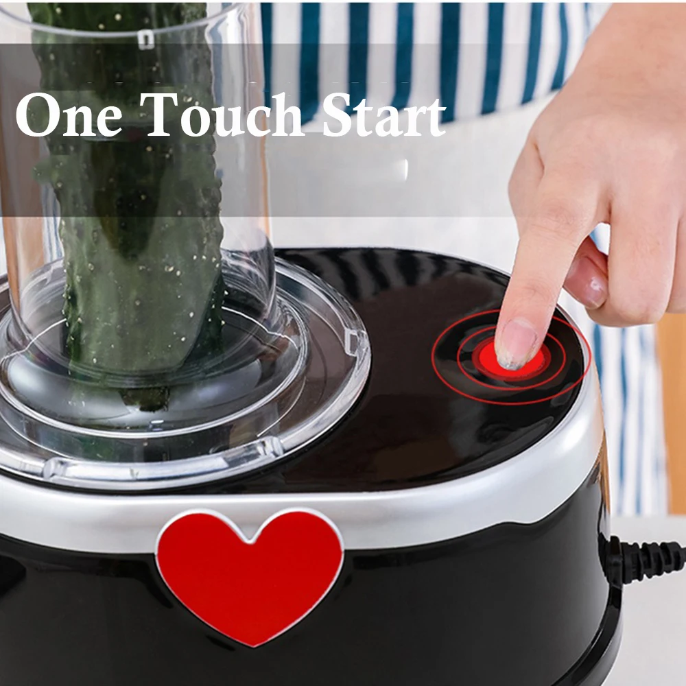 Электрическая спиральная овощерезка 4 в 1 110 В/220 В многофункциональная дробилка