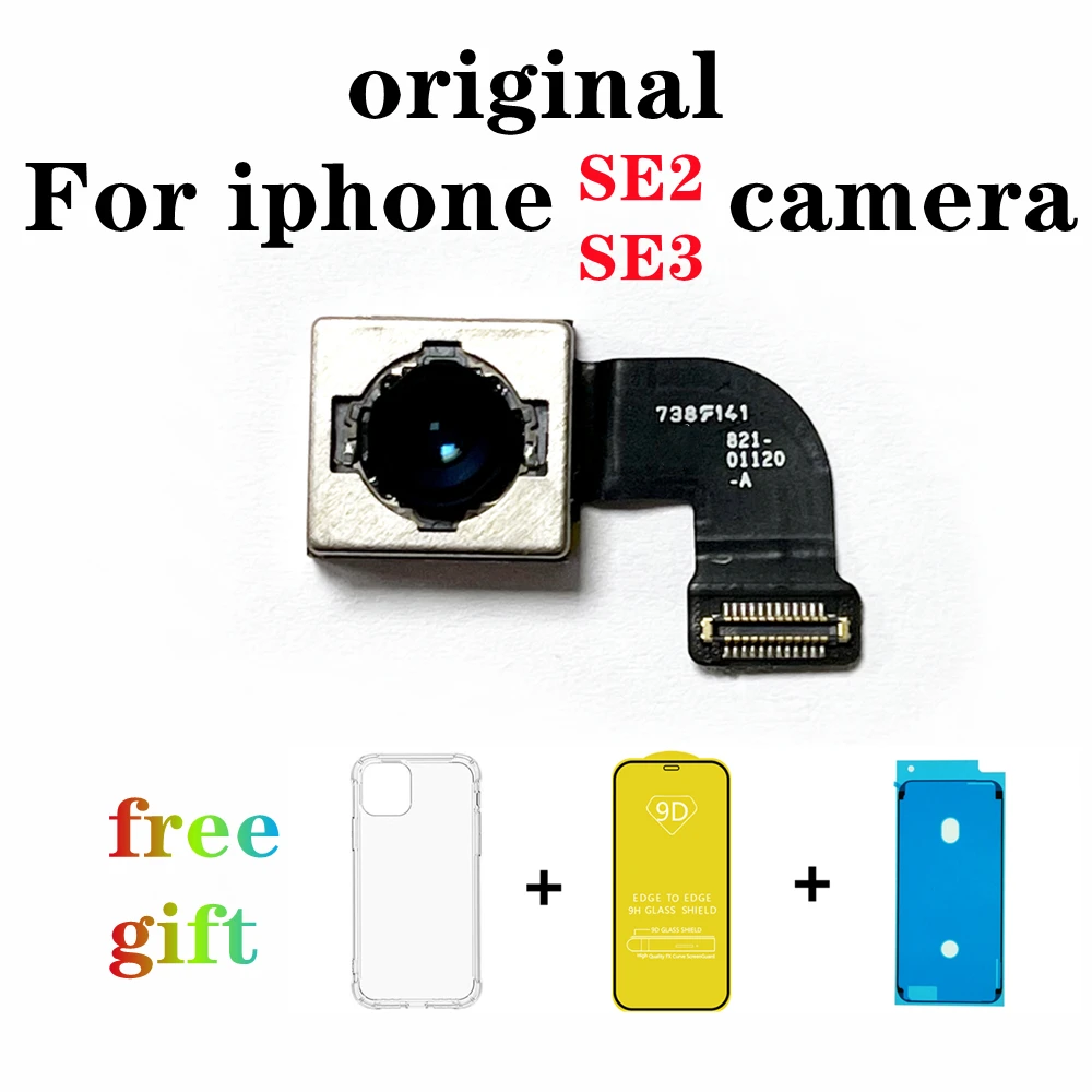 Original Rückfahr Kamera Für Iphone Se2 Se 2 3 Plus Traseira Hinten Haupt Objektiv Flex Kabel Se3 Kamera
