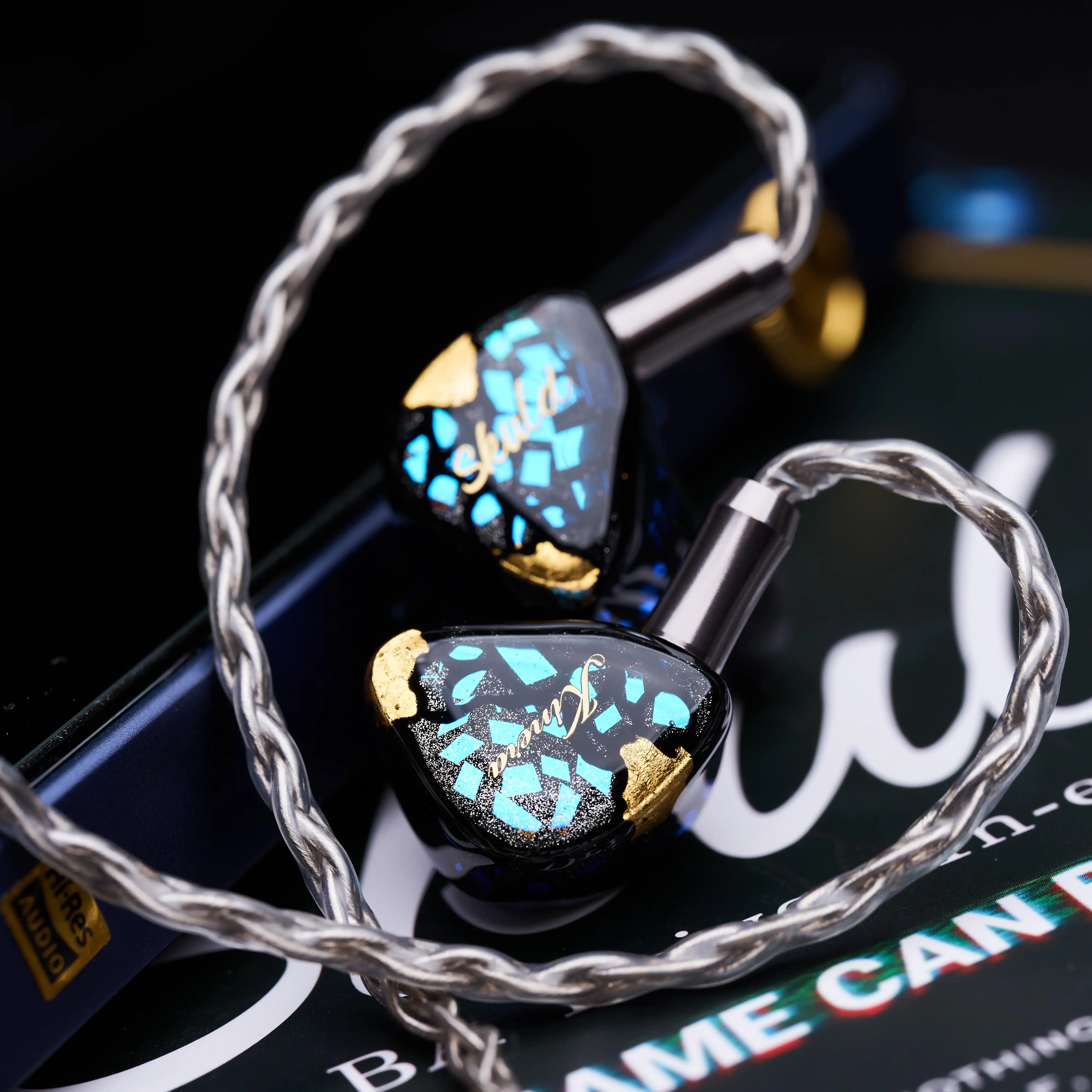 Фото Наушники Kinera Skuld 5BA с монитором, наушники-вкладыши IEM со съемным кабелем, штекер 4,4 мм, сбалансированный для музыкальных гарнитур Hfi №2