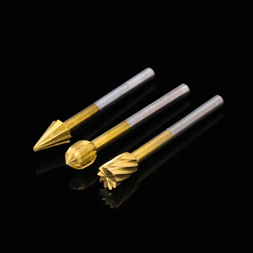 

Accessories Durable Metalworking Power Tools Drill Bit Set Carbide Rotary Burrs Milling Cutter Bit Router Drill Bits