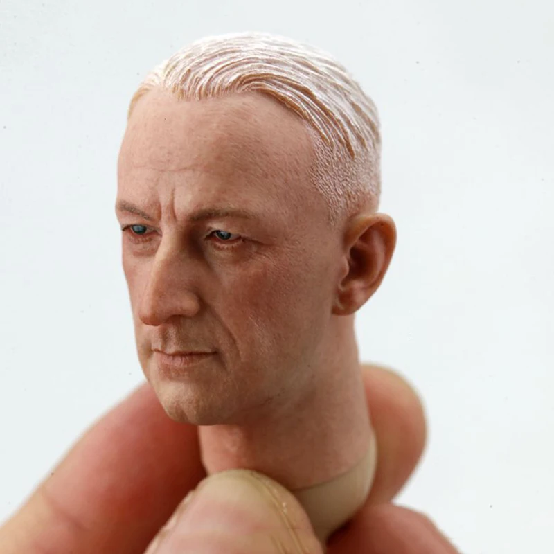 

1/6 Scale Male Head Sculptire Delicate Manstein Head Carving for 12in Action Figure Body Model