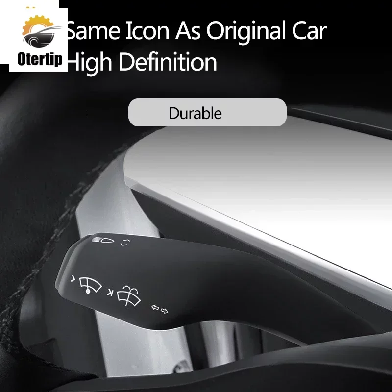 

Otertip 2 Pcs Silicone Gear Lever Protector For Tesla Model 3 Y Silicone Gear Shifter Wiper Gear Lever Protector Cover