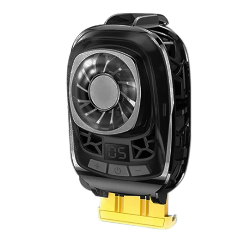 

Mobile Phone Cooler Cooling Fan Radiator With Temperature Display Is Suitable For Android Phones And Iphones