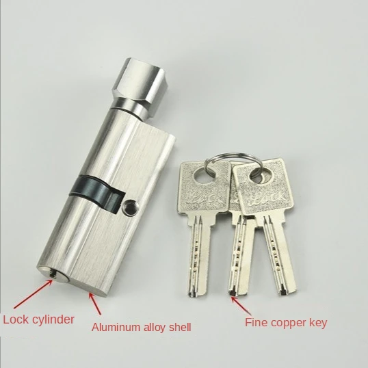 Дверной замок для помещений 50 55 60 65 70 75 80 85 90 95 100 110 120 мм спальни с медным