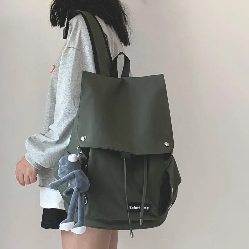 

Qyahlybz schoolbag female high school college students Japanese large capacity backpack female leisure travel backpacks male
