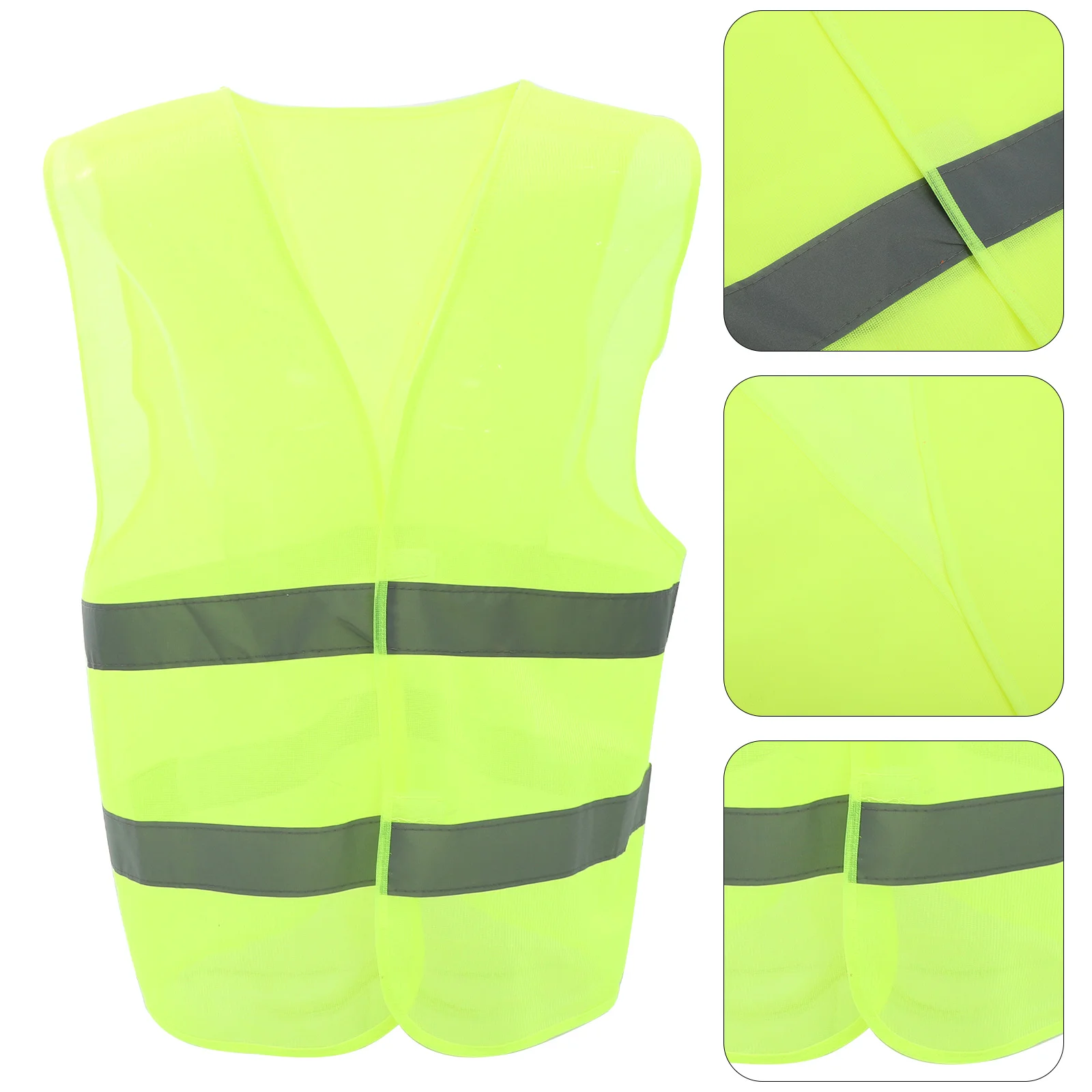 

Vest Safety Reflective High Visibility Construction Professional Shirt Men Mesh Vests Bands