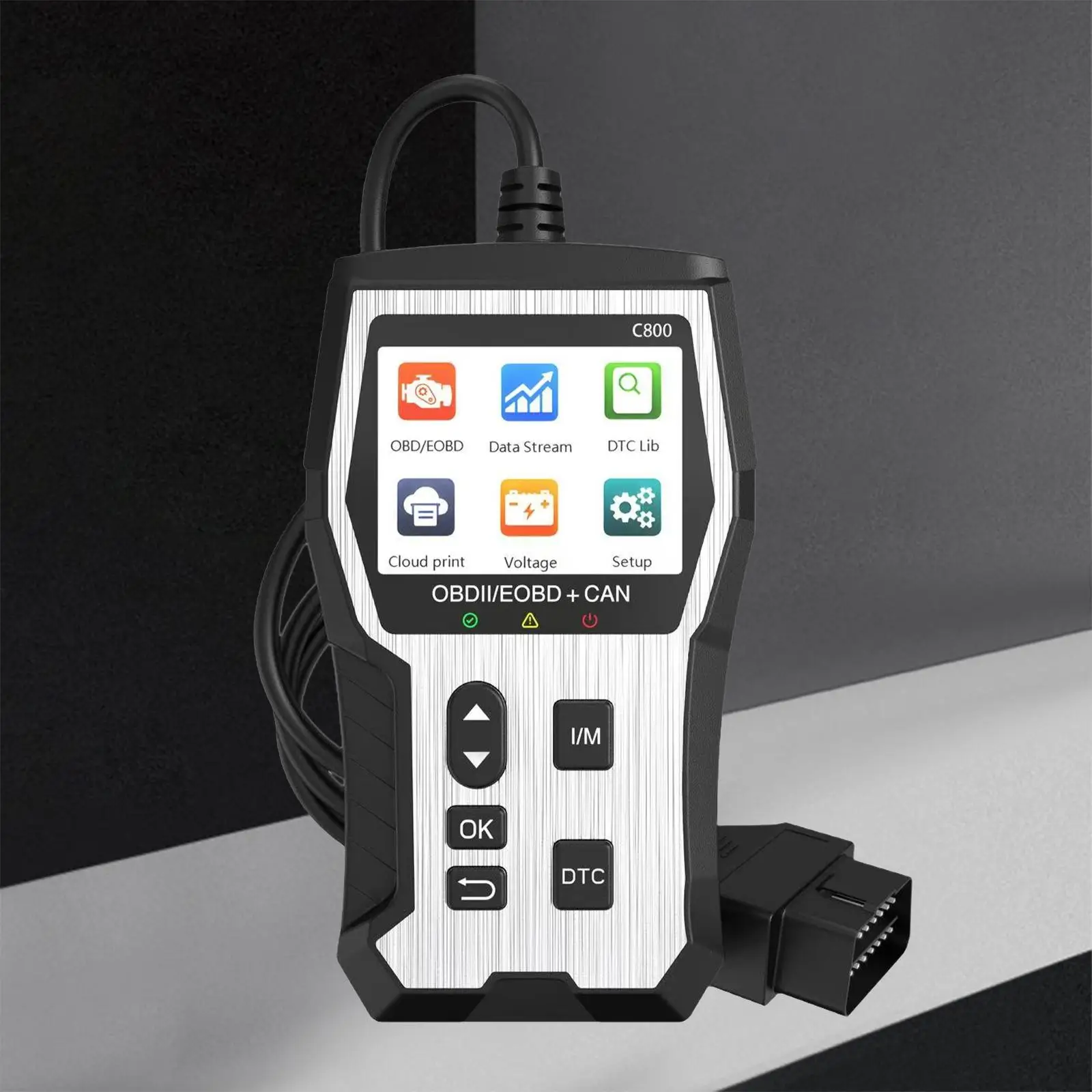 Сканер OBD2 универсальный цветной экран считыватель кодов неисправностей