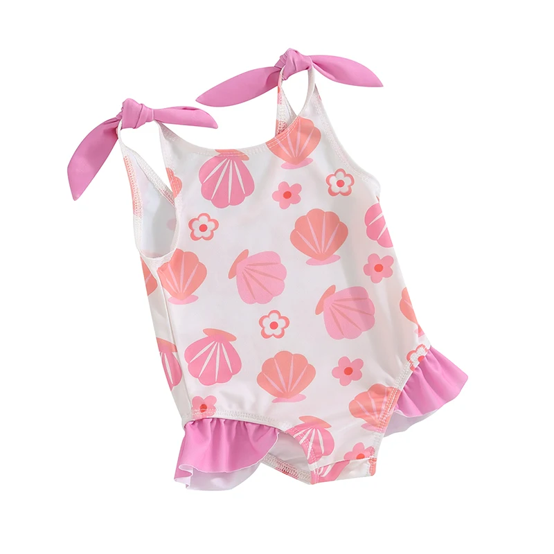 

Детский летний купальник без рукавов с рисунком