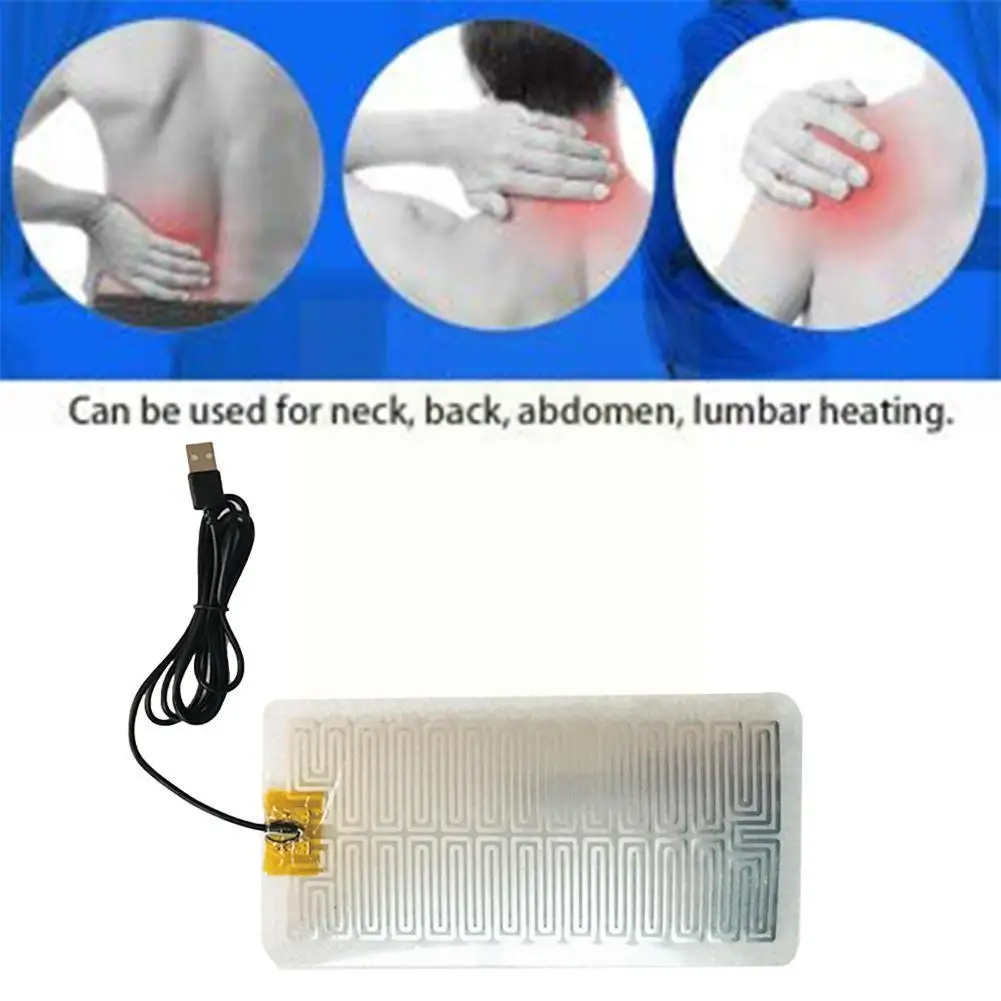 

Usb 5 В нагревательный коврик для массажа для согревания тела ног зимняя портативная теплая пластина для коврика для мыши обуви Golves Care X1c1