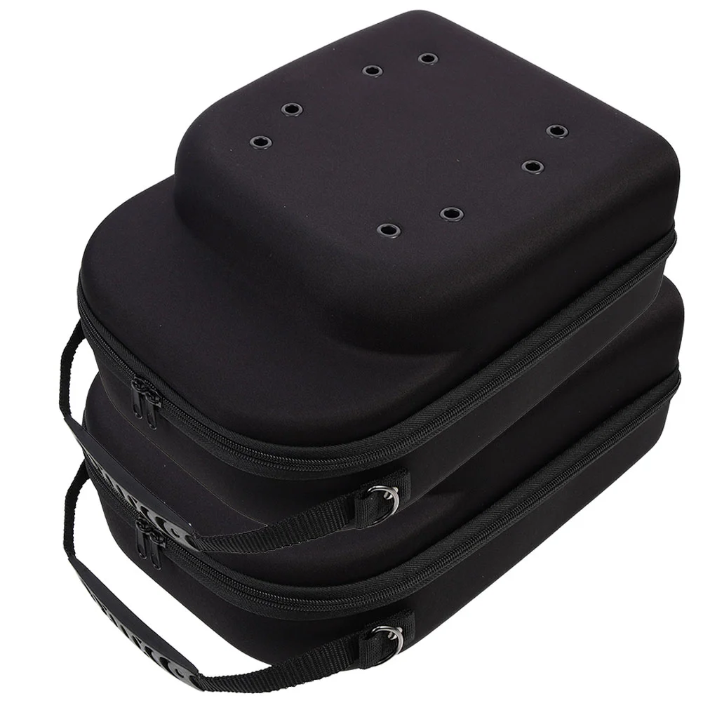 

2 Pcs Hat Storage Box Baseball Cap Holder Men Organizer Protector Travel Case Eva Caps Man Trilby Hats