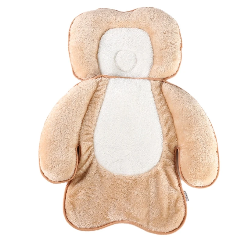 Детская подушка-матрац для сна в коляске Baby Stroller Cushion Sleeping Mattress Warm Mat Pillow Infant Pram Seat Neck Protection Pad Support Pushchair Accessories D5QA on.