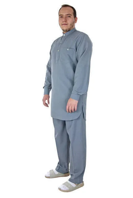 IQRAH Hajj and Umrah Outfit-Afghan Team-Gray