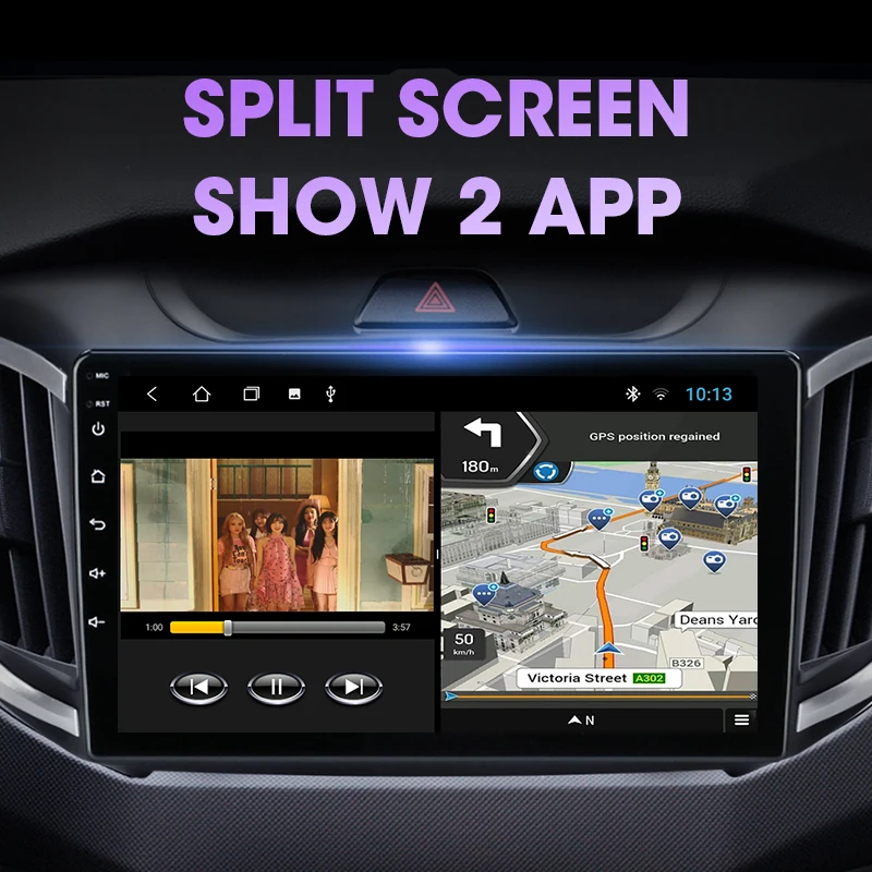 Автомобильная Мультимедийная система JMCQ 2din Android 10 1 11 0 дюйма GPS для Hyundai Creta IX25 2015-2020