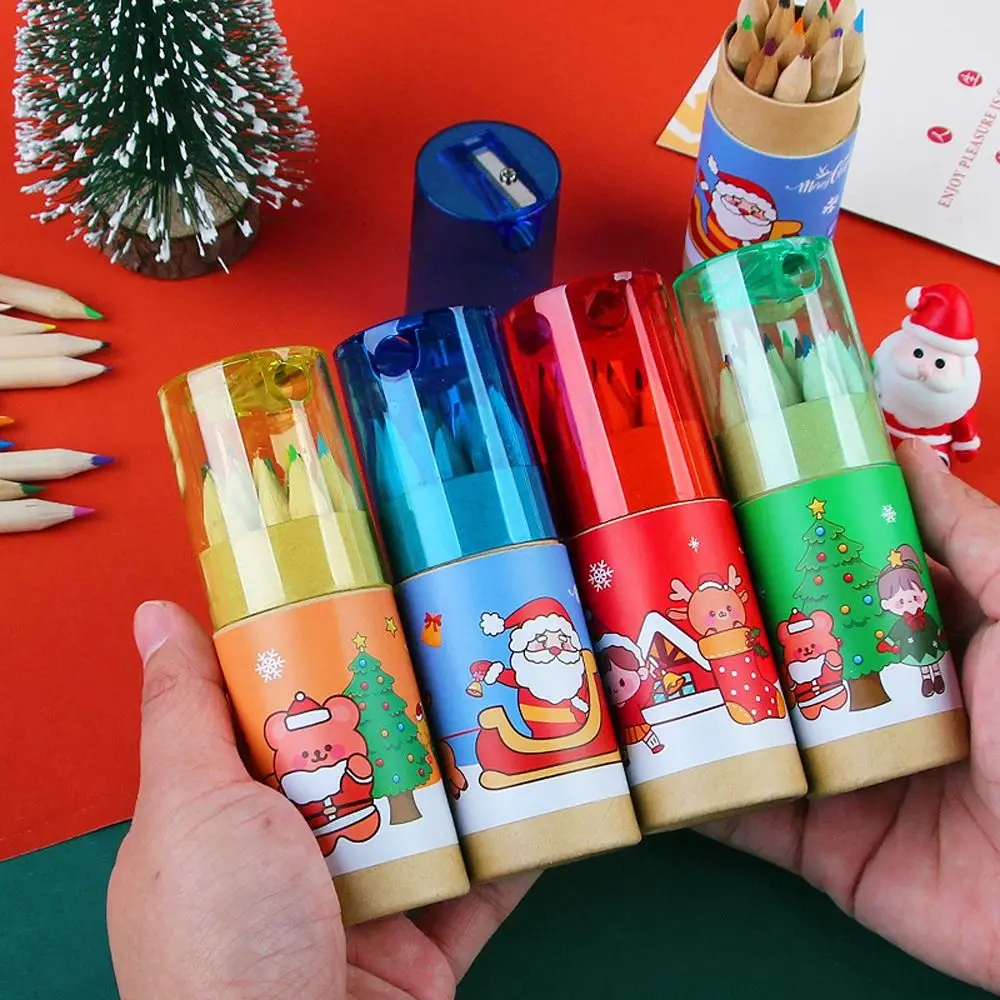 S Sketching Pen Christmas Colored Pencils Wooden Pencils