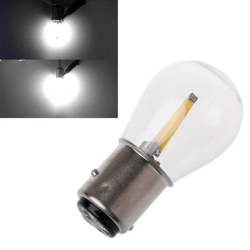 

1PC 1157 Bay15d Led White DRL Daytime Running Tail Light Bulb Lamp 6000k 2018