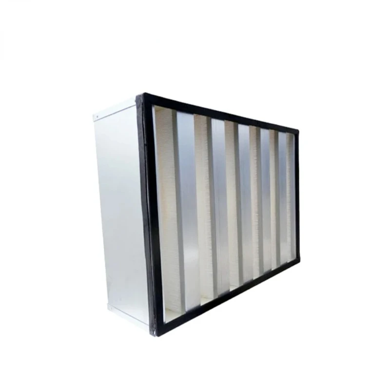 H13 99 95% V Банковый фильтр Hepa 4 В 610x610x292 мм (24x24x12 дюймов) для HVAC AHU чистых помещений - по