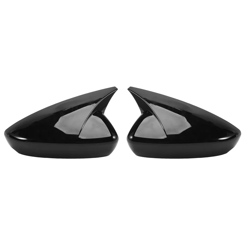 

Чехол-наклейка для зеркала заднего вида 3 2019-2021, модифицированные рожки для зеркала, яркий черный корпус, автомобильные аксессуары