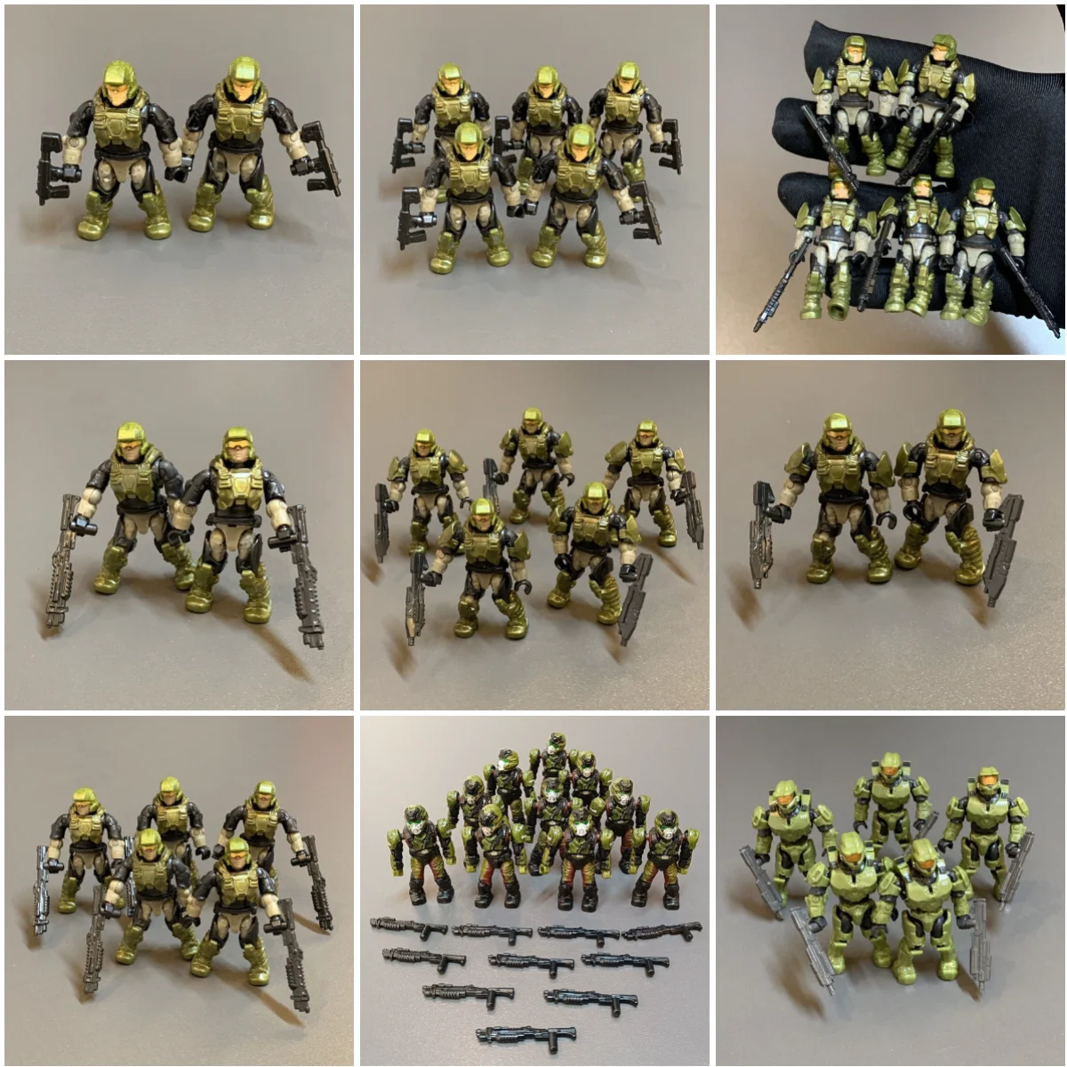 Фигурки Mega Construx UNSC Marine v2 2019 GFT67 защита Warthog Rally GNB25 SPARTAN MASTER CHIEF аксессуары игрушка в