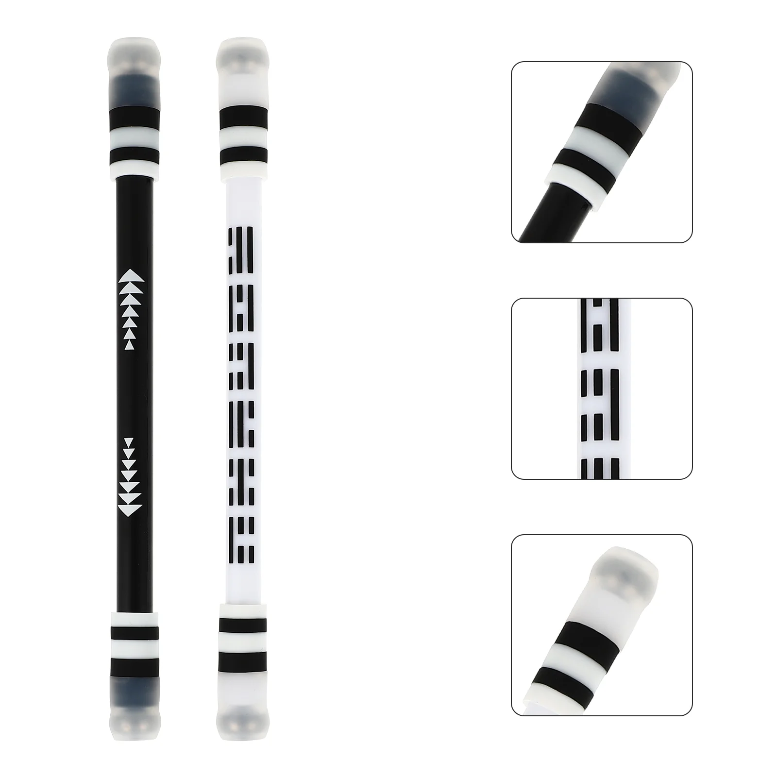 

Интересные летающие ручки, 2 шт., портативные летающие ручки, игровые ручки для пальцев, студенческий аксессуар