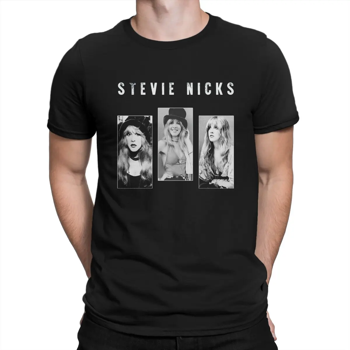 

Летние хлопковые футболки Stevie с принтом Nicks, уличная одежда, новинка, мужская и женская модная футболка с коротким рукавом и круглым вырезом, Детские футболки, топы, одежда