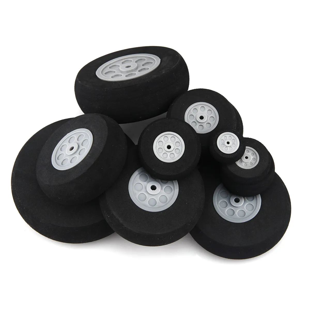 

1 Pair Of RC Airplane Part Super Light Sponge Wheel for RC Model Airplane Car From 20mm to 80 mm