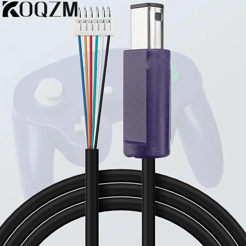 

1Pc Game Console Cable For NGC GC Game Controller Extension Line Gamepad Handle Replacement Cord NGC Handle Wire Black