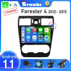 Автомагнитола Srnubi для Subaru Forester, мультимедийный видеоплеер для Subaru Forester XV WRX 2012, 2013, 2014, 2015, типоразмер 2 Din, DVD
