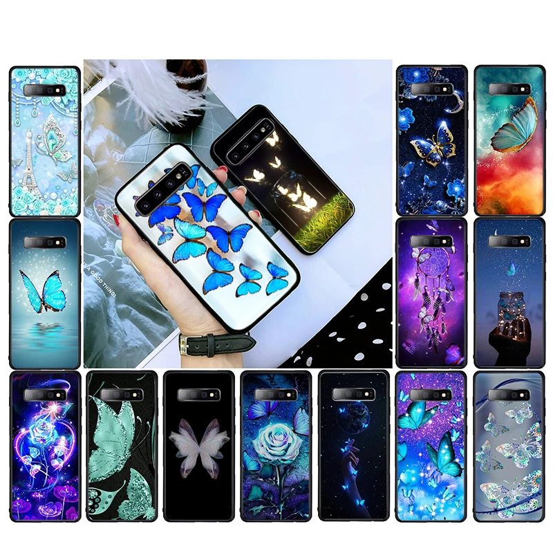 

Cute Beautiful Butterfly Phone Case For Samsung S23 Plus S22 S20 Ultra S20 S22 Plus S10 S9 Plus S21 Plus S10E