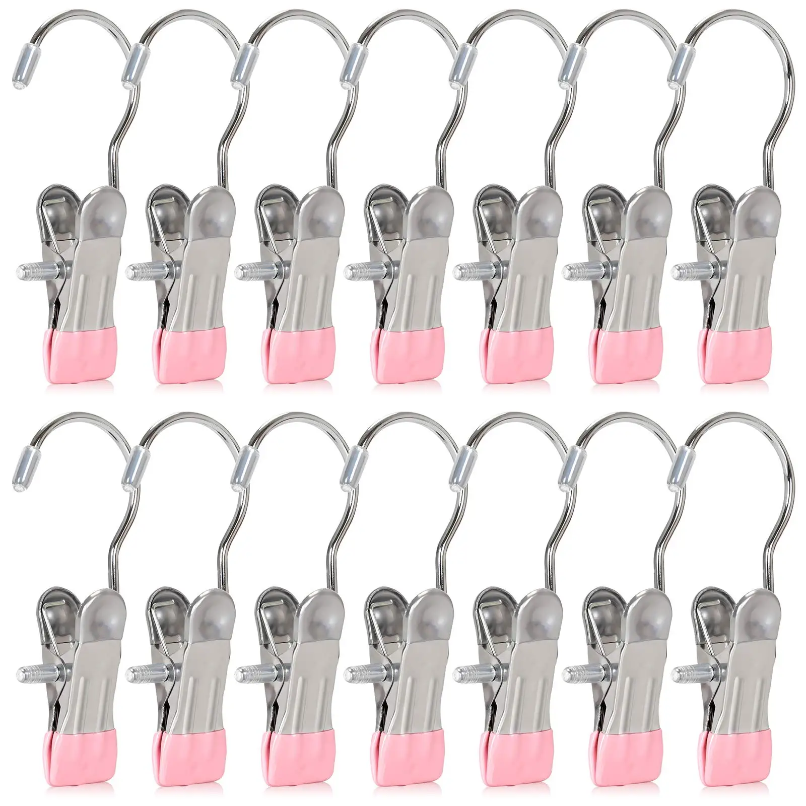 

Clip Clips Clips Hangers Home Travel Hanger Clips Steel Pins Clothes Boot Hook Hanger Hanging 4 Stainless Hold Hook Portable