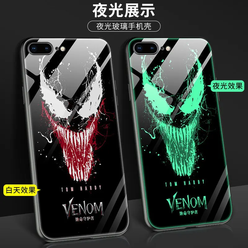 

Светящийся чехол из закаленного стекла для Xiaomi Mi 9, чехол, светящийся в темноте, задняя крышка для Xiaomi Mi 9 mi9, силиконовый чехол для телефона