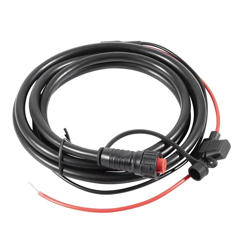 

2-проводной, 2-контактный кабель питания для лодок 010-10922-00 для серии Garmin GPSMAP 4000/5000, кабель питания постоянного тока с неизолированным фирменным разъемом