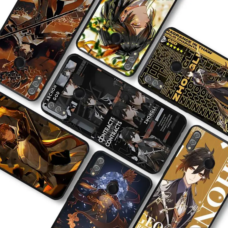 

Genshin Impact Morax Phone Case For Huawei honor 10Lite 10i 20 8x 10 for Honor 9lite 9xpro Back Coque