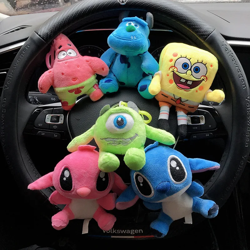 

Doll doll backpack pendant cartoon cute creative plush couple keychain